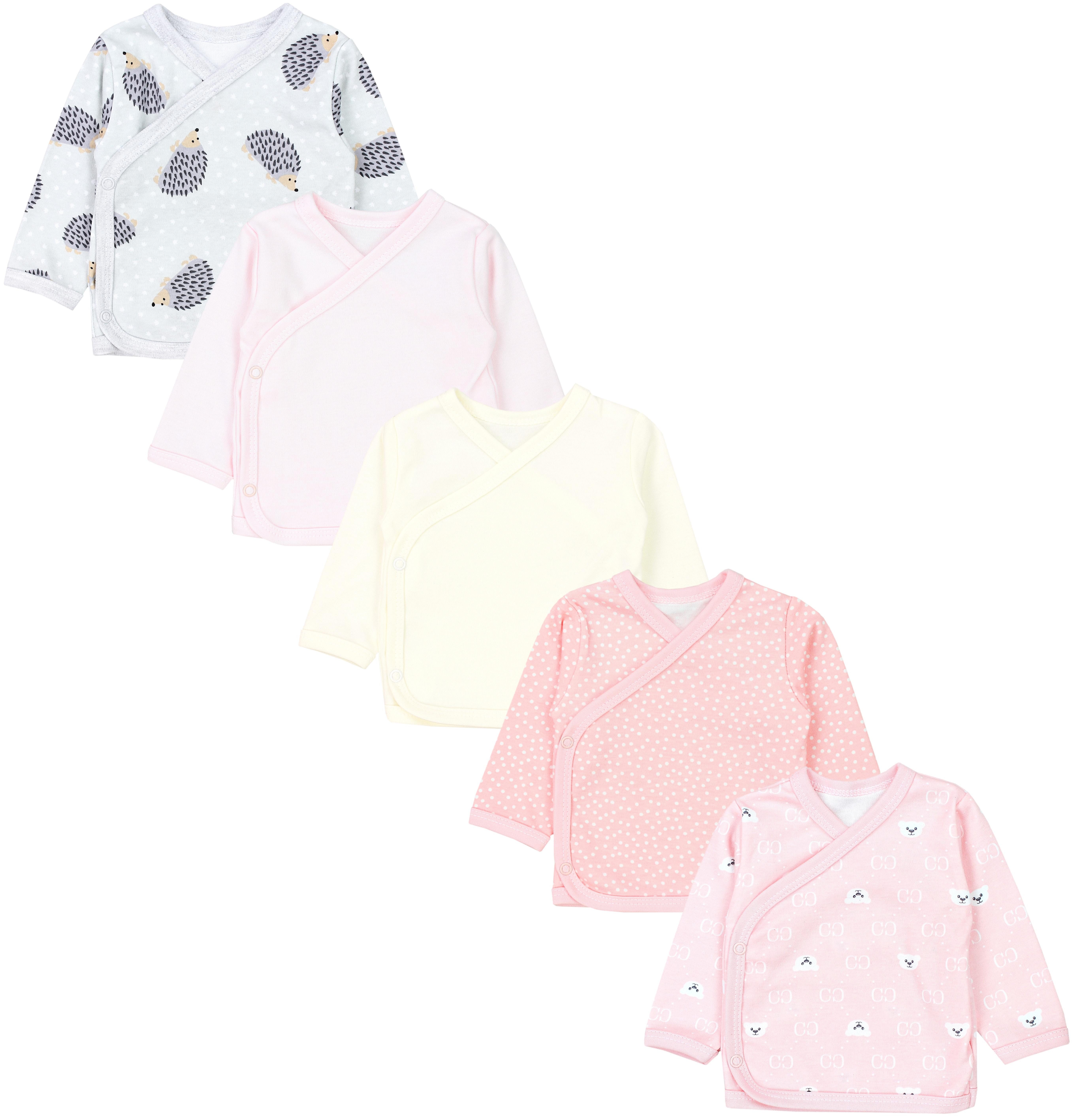 Set van 5 rompers met lange mouwen roze ecru La Redoute Collections